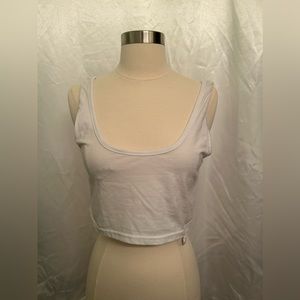 White Loose Fit Tank Top